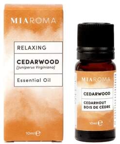 Miaroma Cedarwood Pure Essential Oil - 10 ml.