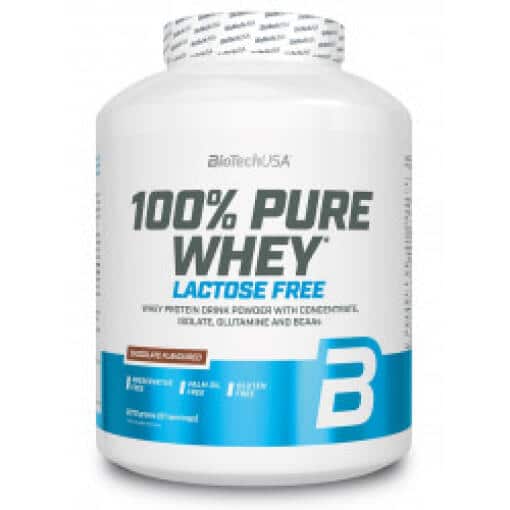 100% Pure Whey Laktosfri, jordgubb - 2270g