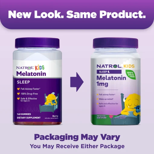 Børns Melatonin, Bærsmag – 60 gummier