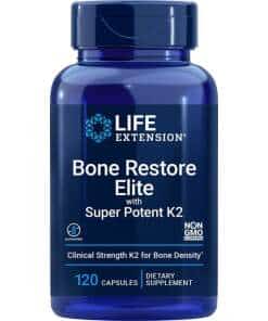 Bone Restore Elite with Super Potenet K2 - 120 caps