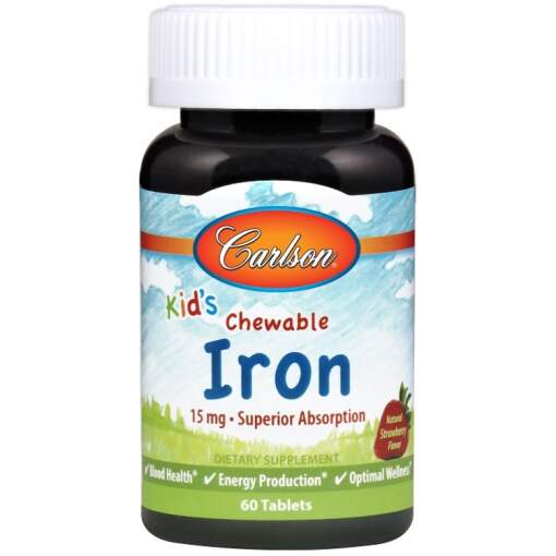 Carlson Labs - Kid's Chewable Iron 60 tablets