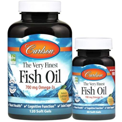 Carlson Labs - The Very Finest Fish Oil 120 + 30 softgels