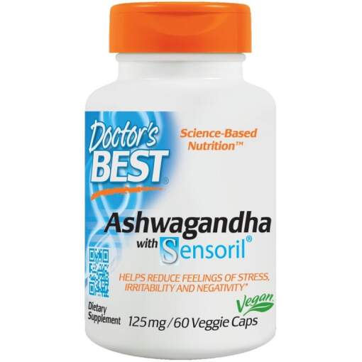 Doctor's Best - Ashwagandha with Sensoril