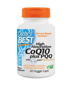 Doctor's Best - High Absorption CoQ10 plus PQQ 60 vcaps