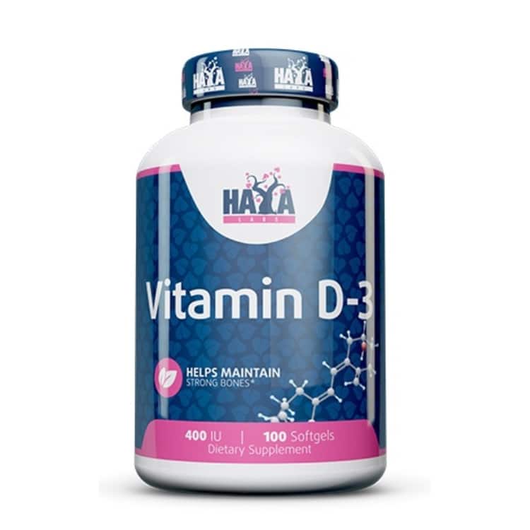 D-3-vitamin, 400 IU - 100 softgels