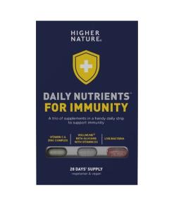 Higher Nature - Daily Nutrients for Immunity - 28 days' supply