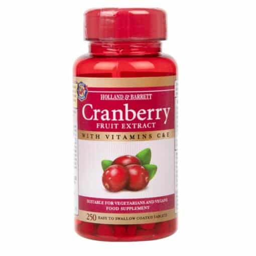 Holland & Barrett - Cranberry Fruit Extract 250 tablets