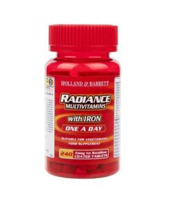 Holland & Barrett - Radiance Multi Vitamins & Iron One a Day 240 tablets