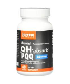 Jarrow Formulas - Ubiquinol QH-absorb + PQQ 60 softgels