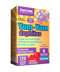 Jarrow Formulas - Yum-Yum Dophilus 1 Billion - 120 chewable tabs