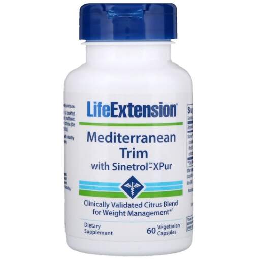 Life Extension - Mediterranean Trim with Sinetrol-XPur - 60 vcaps
