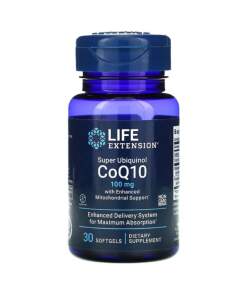 Life Extension - Super Ubiquinol CoQ10 with Enhanced Mitochondrial Support 100mg - 30 softgels