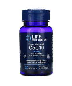 Life Extension - Super Ubiquinol CoQ10 with Enhanced Mitochondrial Support 200mg - 30 softgels