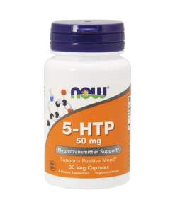 NOW Foods - 5-HTP 50mg - 30 vcaps