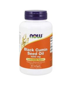 NOW Foods - Black Cumin Seed Oil - 60 softgels