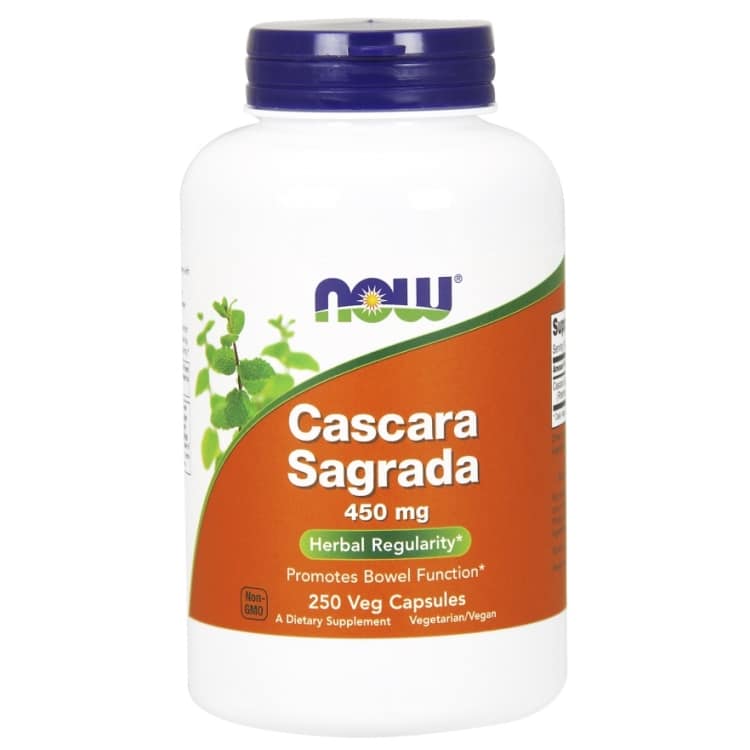 Cascara Sagrada, 450 mg - 250 vegetabilske kapsler