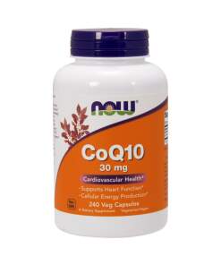 NOW Foods - CoQ10 30mg - 240 vcaps