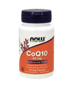 NOW Foods - CoQ10 60mg - 60 vcaps