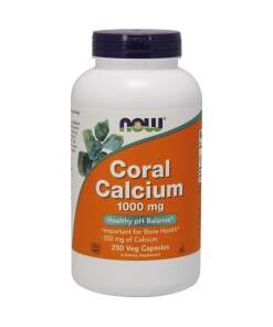 NOW Foods - Coral Calcium 1000mg - 250 vcaps