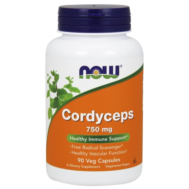 Cordyceps, 750 mg - 90 vegetabilske kapsler