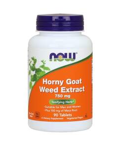 NOW Foods - Horny Goat Weed Extract 90 tablets