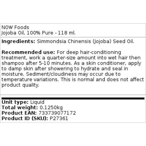 100% Pure - 118 ml.