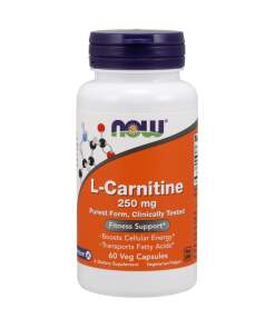 NOW Foods - L-Carnitine 250mg - 60 vcaps