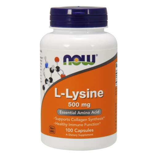 NOW Foods - L-Lysine 500mg - 100 caps