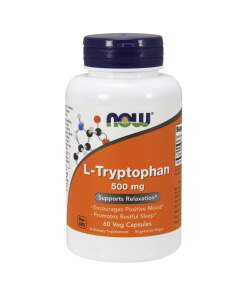 NOW Foods - L-Tryptophan 500mg - 60 vcaps
