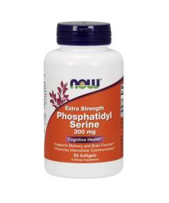 NOW Foods - Phosphatidyl Serine 300mg Extra Strength - 50 softgels
