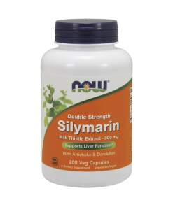 NOW Foods - Silymarin with Artichoke & Dandelion 300mg - 200 vcaps