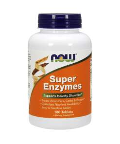 NOW Foods - Super Enzymes Super Enzymes - 180 tablets