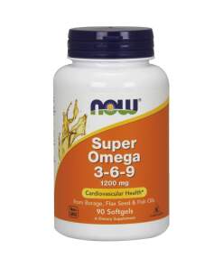 NOW Foods - Super Omega 3-6-9 1200mg - 90 softgels