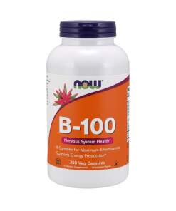 NOW Foods - Vitamin B-100 Vitamin B-100 - 250 vcaps