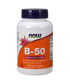 NOW Foods - Vitamin B-50 Vitamin B-50 - 100 vcaps
