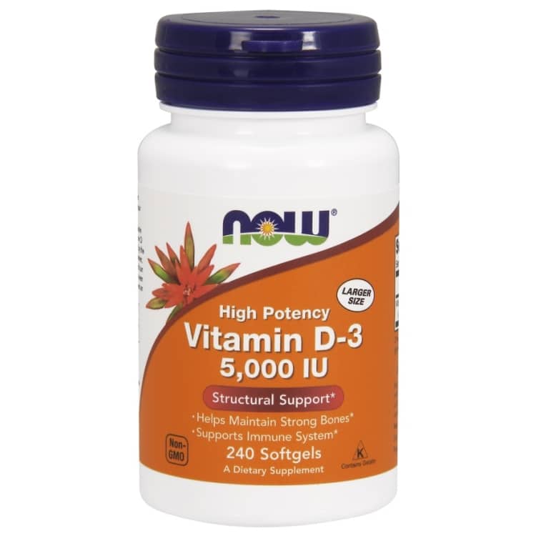 D3-vitamin, 5000 IE - 240 softgels