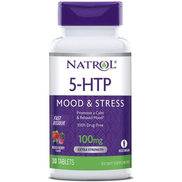 Natrol - 5-HTP Fast Dissolve 100mg - 30 tabs