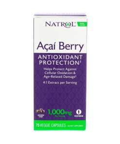 Natrol - Acai Berry 1000mg - 75 vcaps