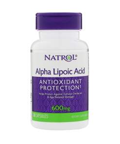 Natrol - Alpha Lipoic Acid 600mg - 30 caps