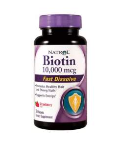 Natrol - Biotin Fast Dissolve 10000mcg - 60 tablets