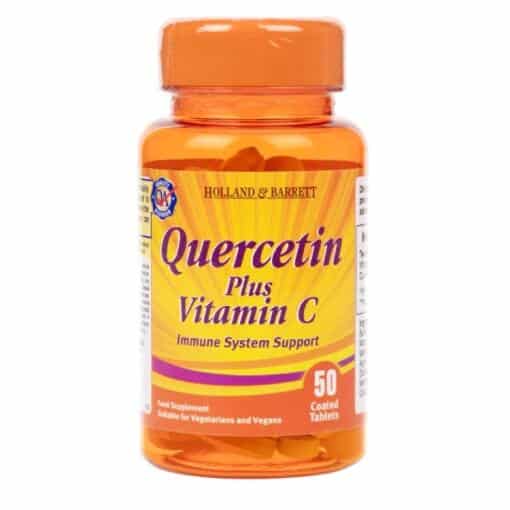 Quercetin plus Vitamin C - 50 caplets