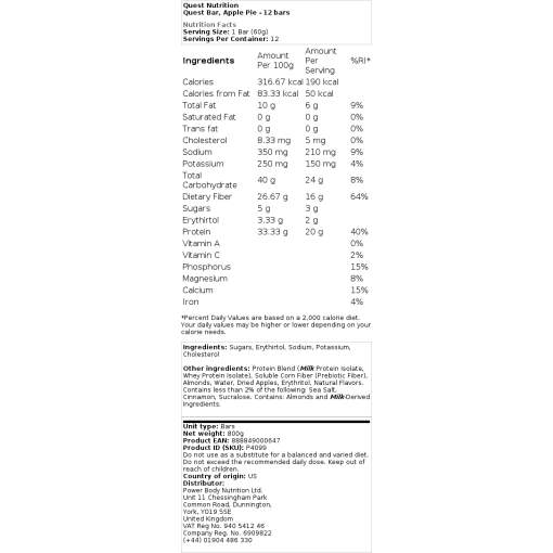 Quest Nutrition - Quest Bar