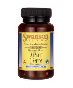 Swanson - AjiPure L-Serine 60 vcaps