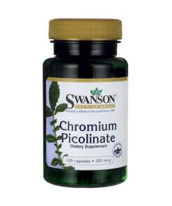 Swanson - Chromium Picolinate 200mcg - 100 caps