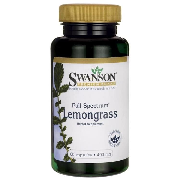 Swanson - Full Spectrum Lemongrass 60 caps