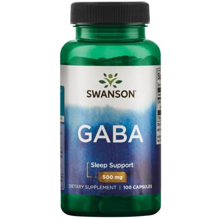 GABA, 500 mg - 100 kapsler