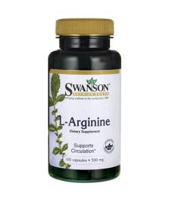 Swanson - L-Arginine 500mg - 100 caps