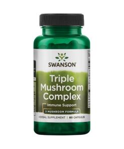 Swanson - Triple Mushroom Standardized Complex - 60 caps