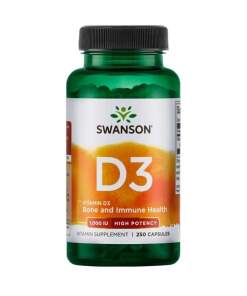 Swanson - Vitamin D-3 1000 IU High Potency - 250 caps