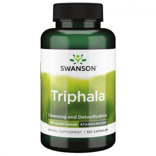 Triphala, 250 mg - 120 kapsler